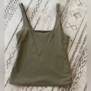 Olive green XS weekend tank